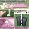 Outdoor 10x20 Portable Canopy Tent with Side Panels and Carry Bag